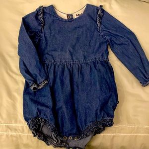 Molo denim romper